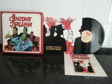 Collezione dischi in vinile