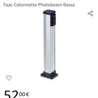 FAAC colonnetta photobeam bassa