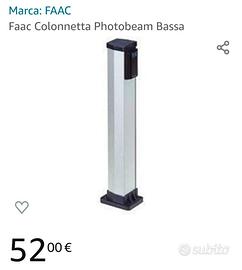 FAAC colonnetta photobeam bassa