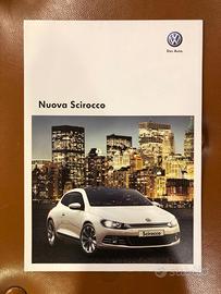 Depliant brochure volkswagen nuova scirocco