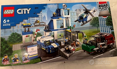 LEGO City Police Stazione di Polizia, Set con Elic