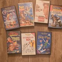 vhs walt disney originali collezione