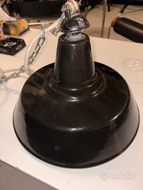 Lampade industriali vintage da capannone/ officina