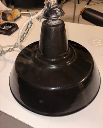 Lampade industriali vintage da capannone/ officina