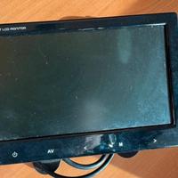 Monitor TFT LCD 7’’ ingresso AV 12 V