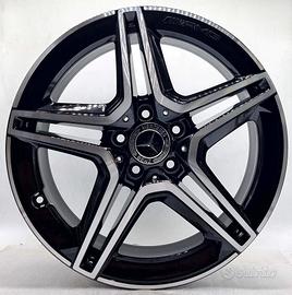 4 cerchi lega mercedes benz classe cla amg r18 lt5