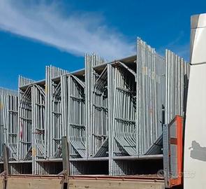 ponteggio zincato o verniciato 