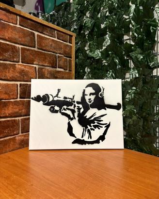 Tela Stencil Monnalisa