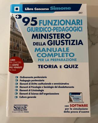 95 Funzionari giuridico-pedagogici ministero