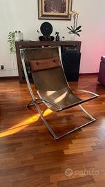 Sedia sdraio Luisa di Marcello Cuneo