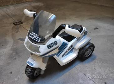 Moto Elettrica Polizia Peg-Perego