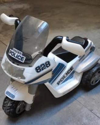 Moto Elettrica Polizia Peg-Perego