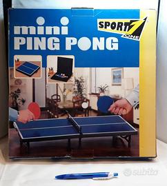 MINI TENNIS TAVOLO TABLE PING PONG SET COMPLETO