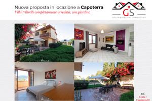 Ampia villa - arredata - giardino privato