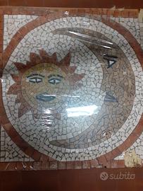 mosaico di pietre fatto a mano