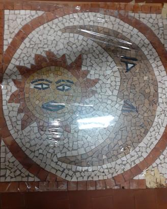 mosaico di pietre fatto a mano