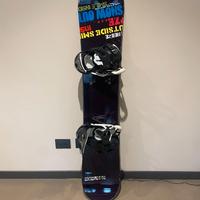 tavola snowboard 150 + attacchi