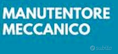 Manutentore meccanico