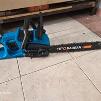 motosega  2 batteria 