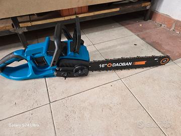 motosega  2 batteria 
