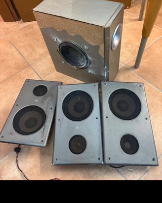 3 casse + sub RCF