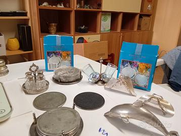 Set da tavola  argentato