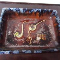 3 opere del maestro " Carlo Zauli " di Faenza ,