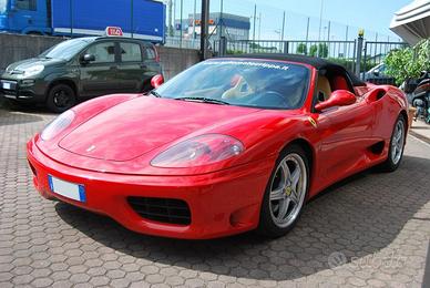 FERRARI 360 Spider F1 CON CRS E TARGA ORO ESENTE