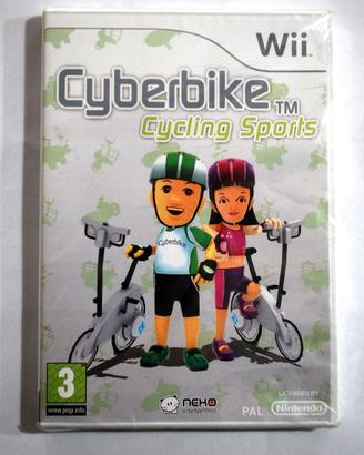 Nintendo WII - CYBERBIKE CYCLING SPORTS - NUOVO