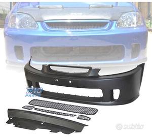 PARAURTI ANTERIORE HONDA CIVIC 96-98 LOOK N1