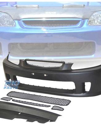 PARAURTI ANTERIORE HONDA CIVIC 96-98 LOOK N1