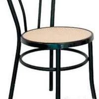 sedia bistrot  tubolare di ferro