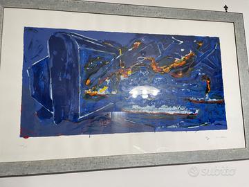 Serigrafia Mario Schifano