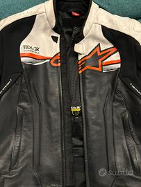 Giacca alpinestar in pelle tech air ready