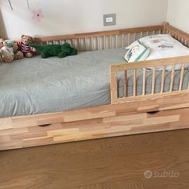 Letto bambini Monlite Cabane con cassettone