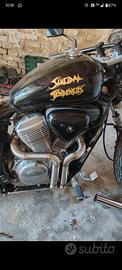 scarico Honda shadow VT 600 TJ BRUTAL CUSTOM