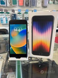 iPhone SE 2022 128GB Mezzanotte-Batteria 90%
