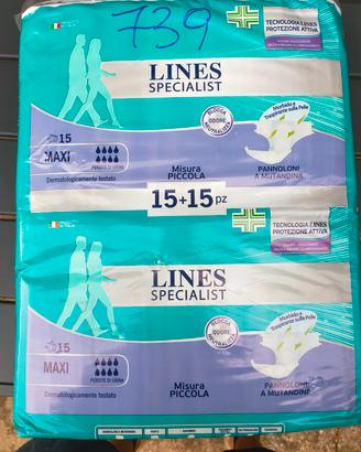 pannoloni a mutandina per adulti tg piccola 15