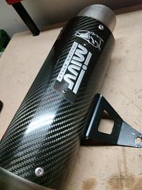 Scarico completo Mivv per Yamaha R7 /  MT07 Euro 5