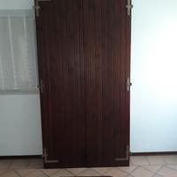 porta in legno per esterno 