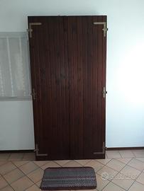 porta in legno per esterno 