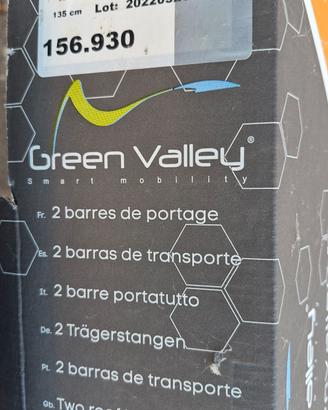 Barre portatutto Green Valley per JEEP Renegade
