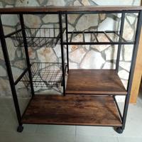 mobiletto stile industrial 