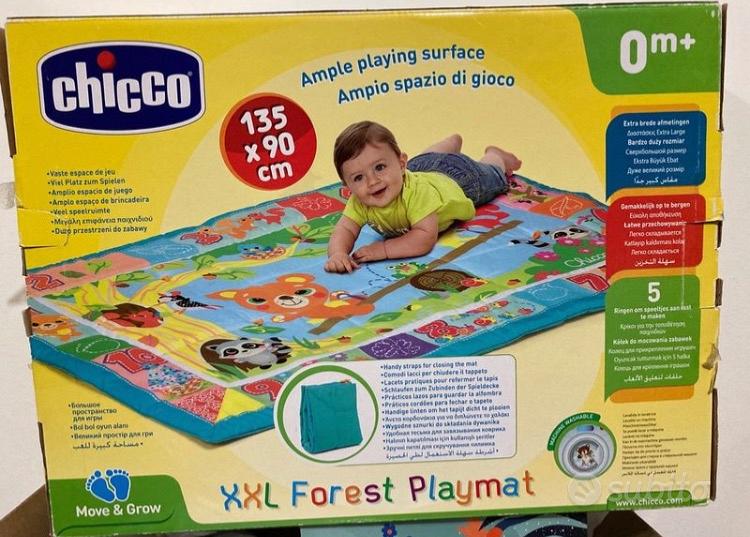 Chicco Tappeto Da Gioco Bambini Foresta Xxl, Tappeto Neonato Con