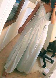 Abito lungo elegante da cerimonia