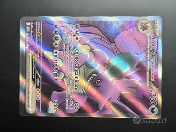 Carta Pokemon NIDOKING EX DEL TEAM ROCKET 216 /182