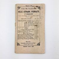 Guida di viaggio dedicata alle strade ferrate.1859