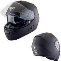 CASCO INTEGRALE MOTO NOS NS7F NERO FIBRA DI VETRO