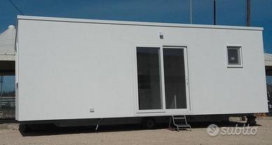 Casa Mobile nuova Prefabbricata su ruota 8x3 mt