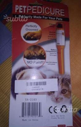 Pet pedicure x cani e gatti